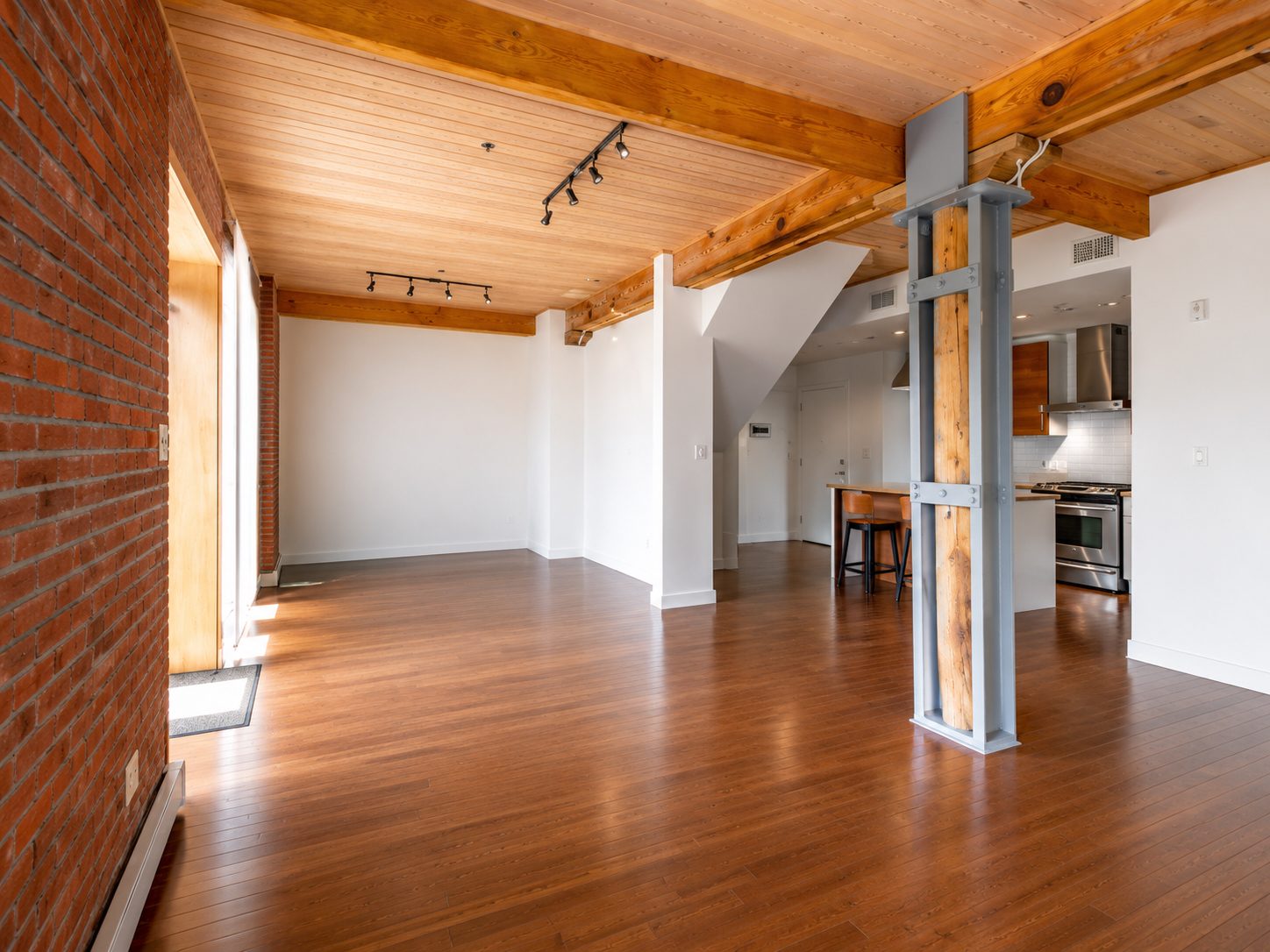 Open-plan living area