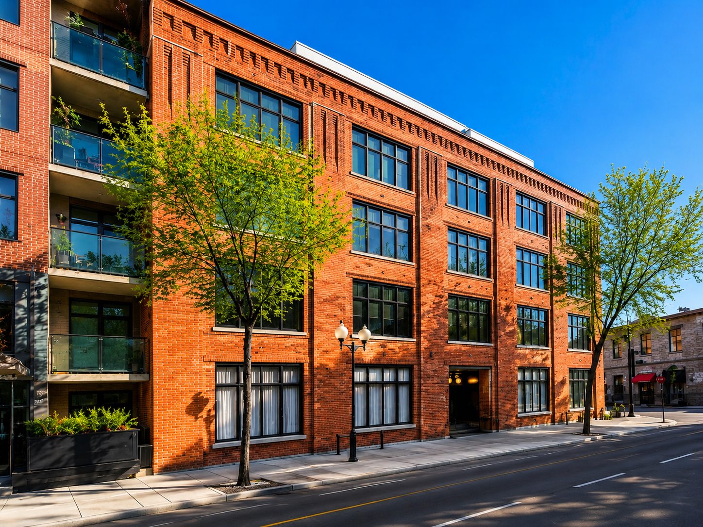 Griffintown, exterior of the building at 373 des Seigneurs