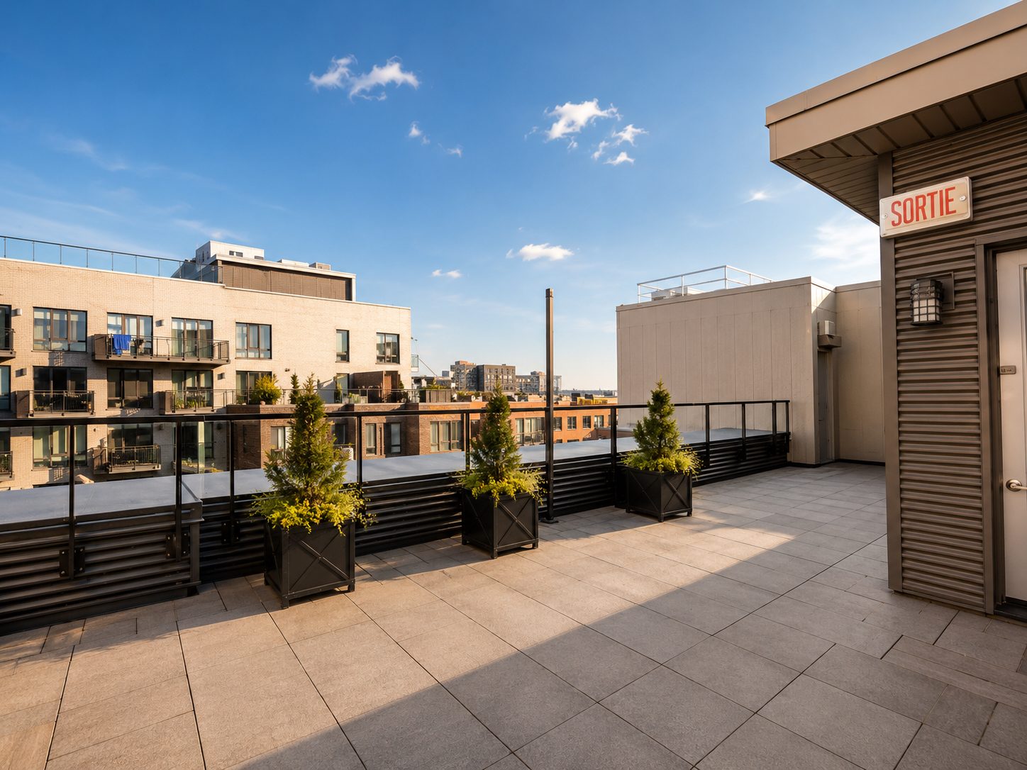 Rooftop terrace